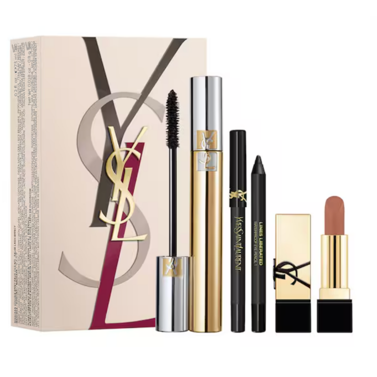 YVES SAINT LAUREN - Mascara Volume Effet Faux Cils - Coffret Cadeau Femme Auralise