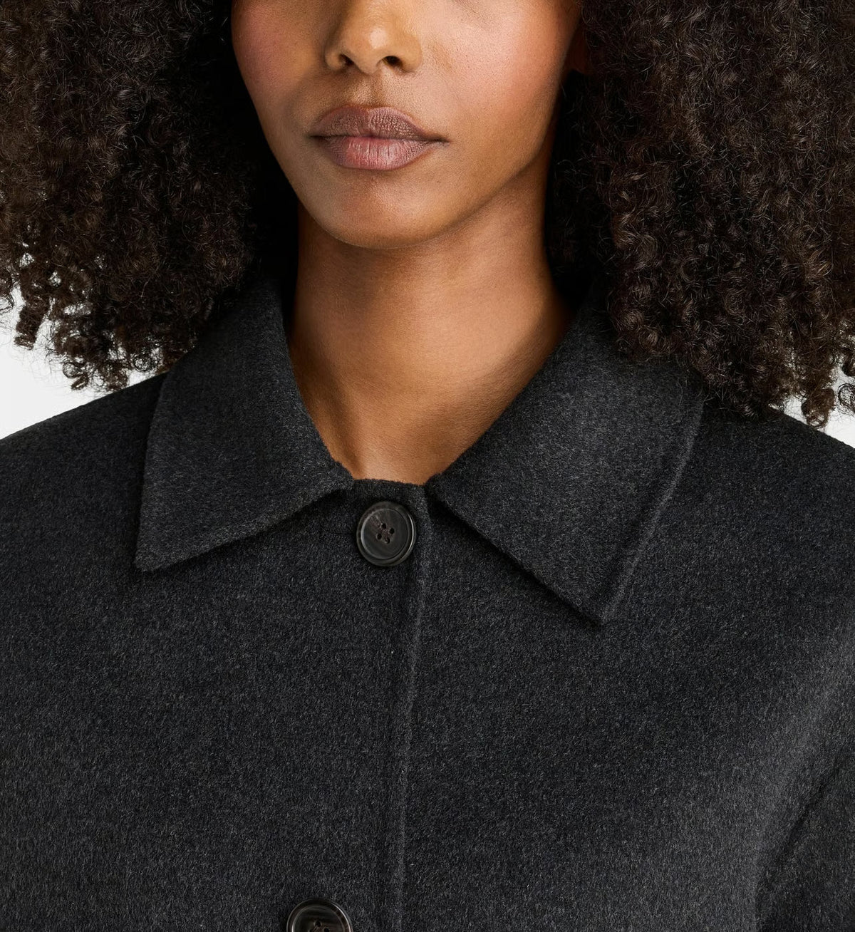 Jodhpur Manteau court Bobo laine mélangée Auralise