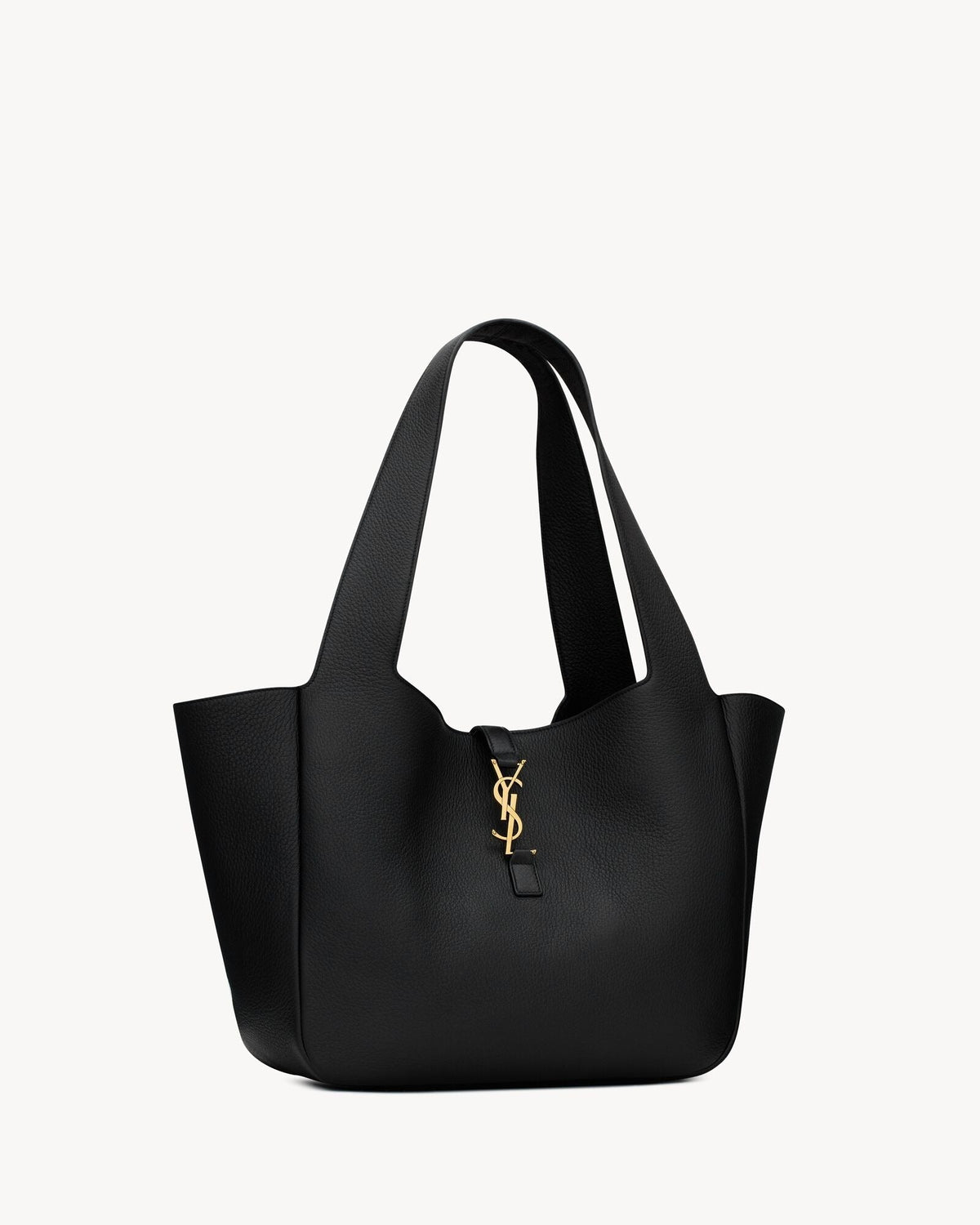 5 À 7 bea in grained leather black Auralise
