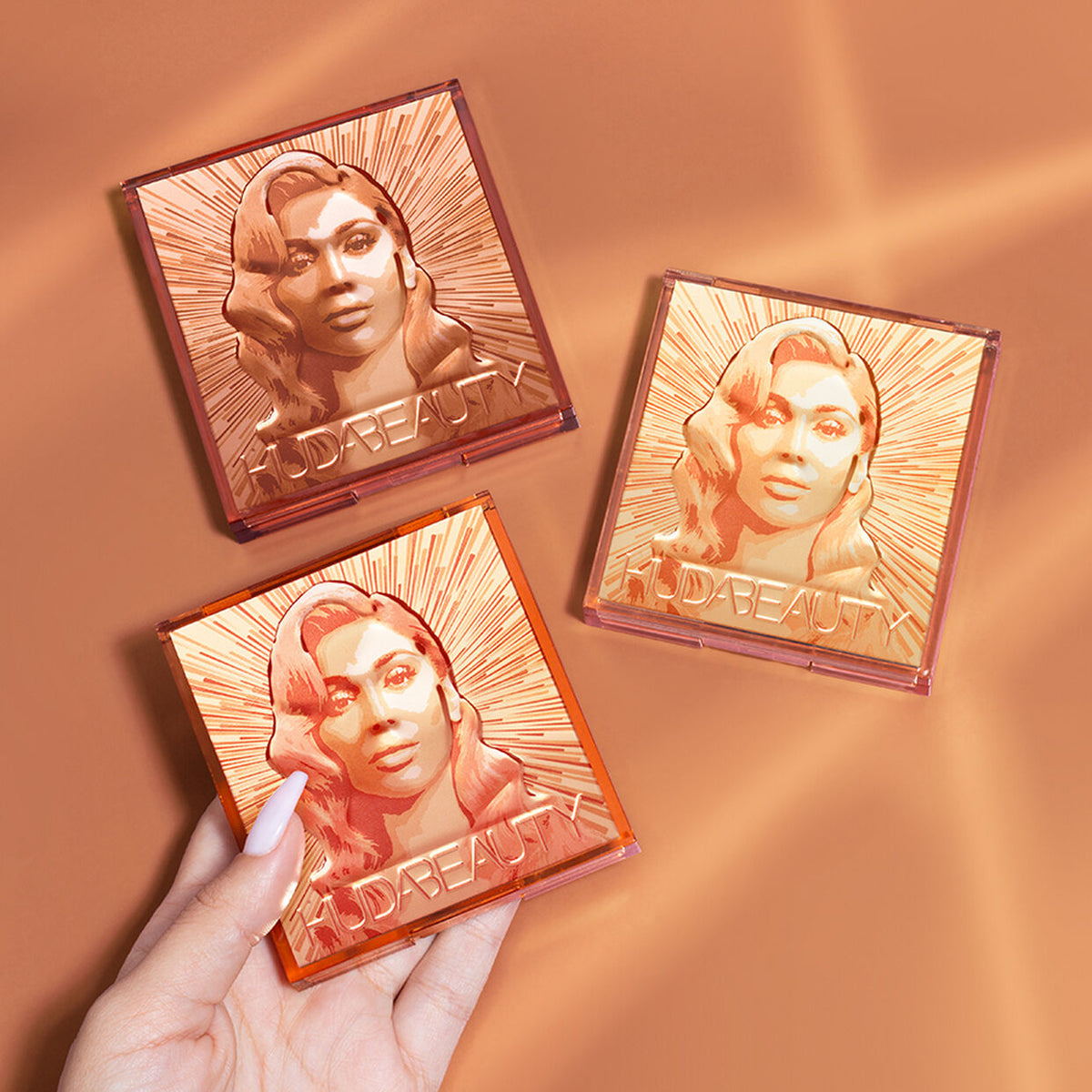 Mini Glow Obsessions Highlighter Face Palette Huda Beauty US